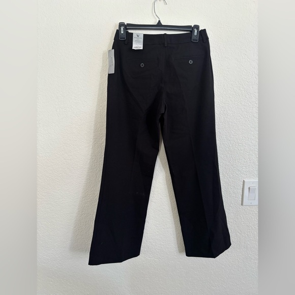 Worthington Modern Fit Black Wide Leg Trousers - Picture 11 of 11
